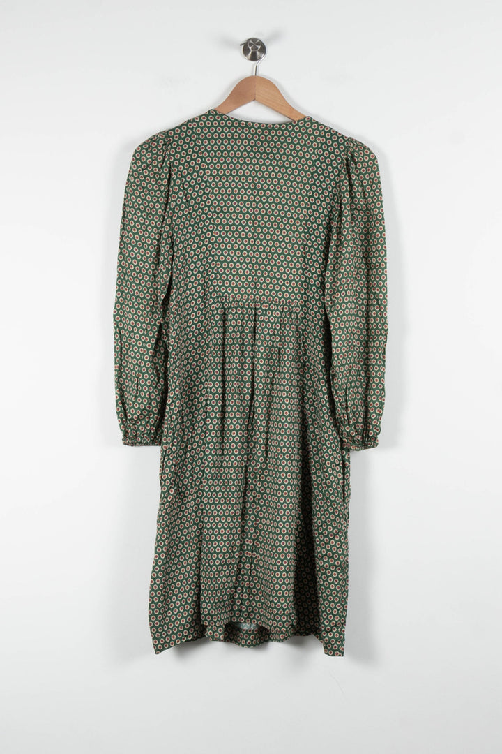 Robe Midi Verte - Taille S/36 de la marque Stella Forest | PARAD84414 - Vendu par Paradigme - Image 4