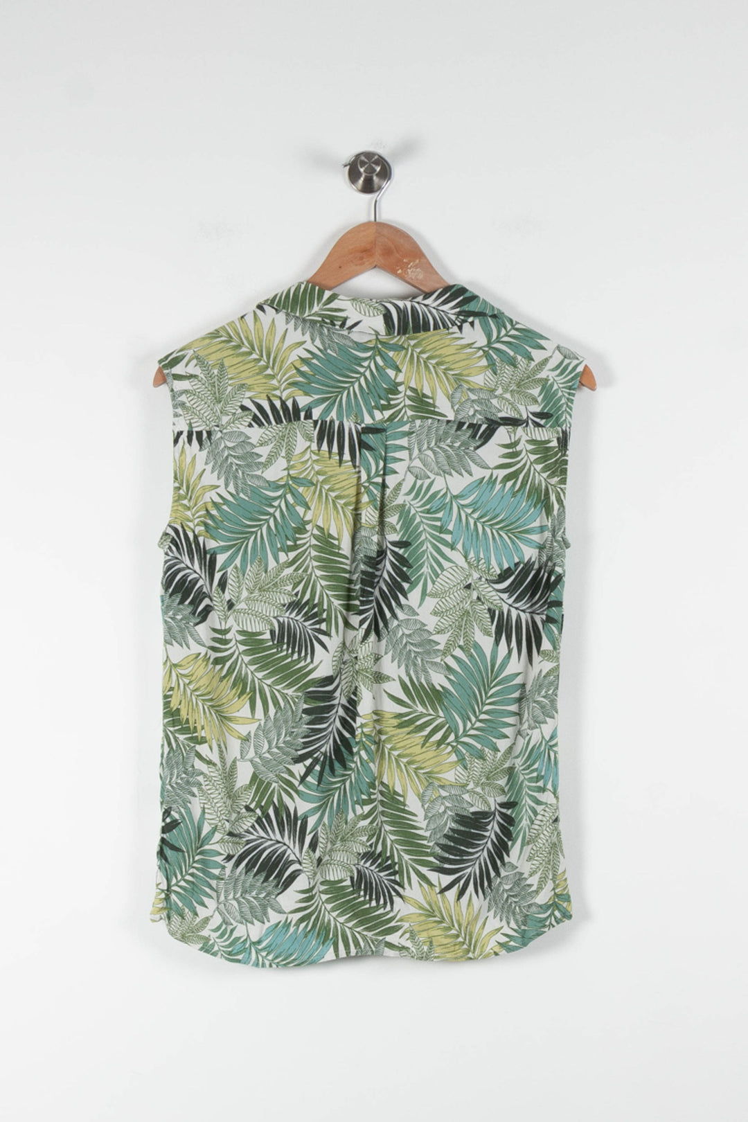Chemise Sans Manches Verte et Jaune - Taille L/40 de la marque Maison 123 | PARAD84415 - Vendu par Paradigme - Image 4