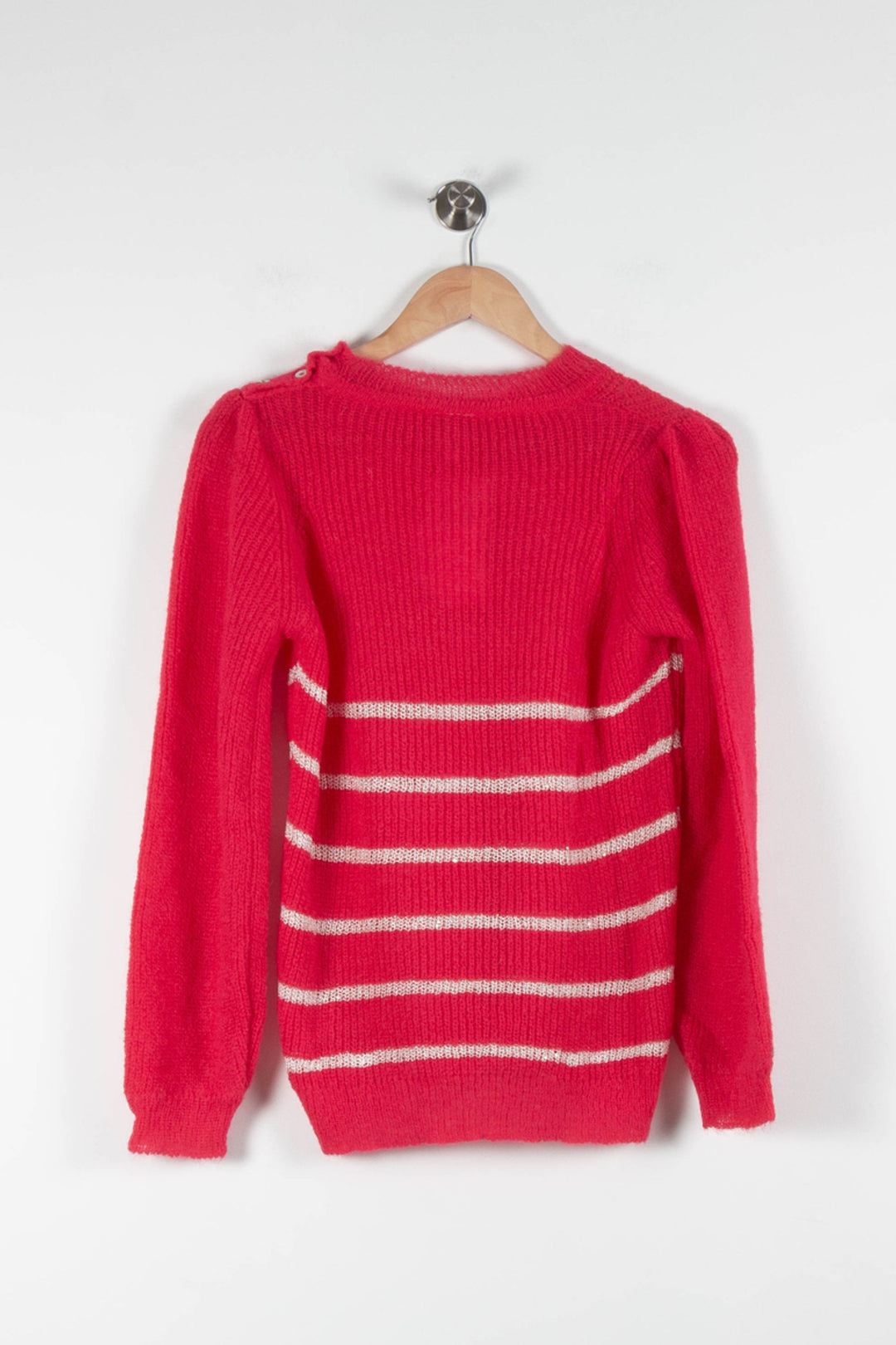 Pull Rouge et Blanc - Taille XS/34 de la marque Karl Marc John | PARAD84423 - Vendu par Paradigme - Image 4