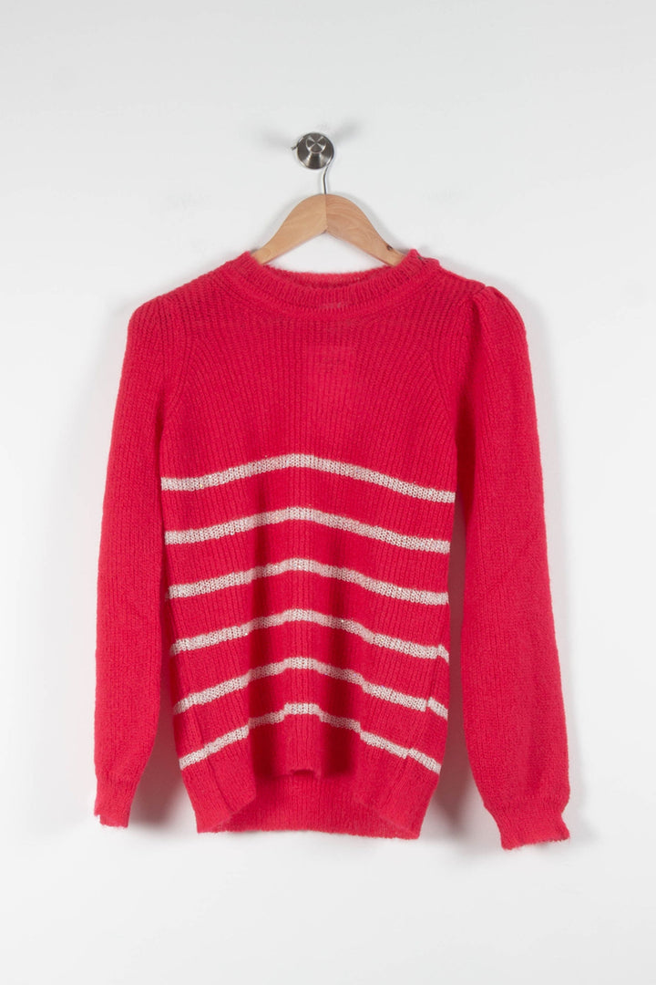 Pull Rouge et Blanc - Taille XS/34 de la marque Karl Marc John | PARAD84423 - Vendu par Paradigme - Image 2