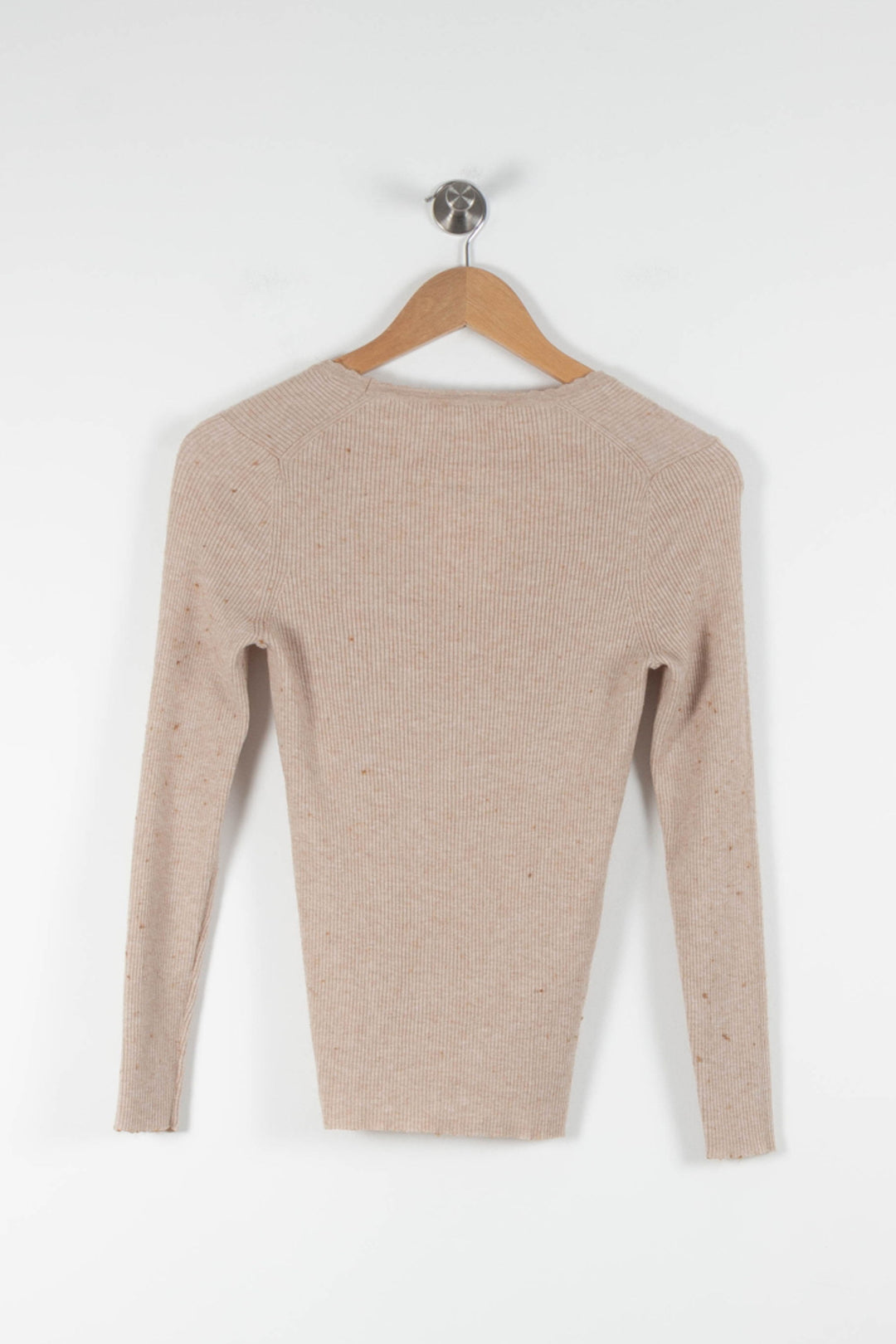 Pull Fin Beige - Taille S/36 de la marque Grace & Mila | PARAD84424 - Vendu par Paradigme - Image 4