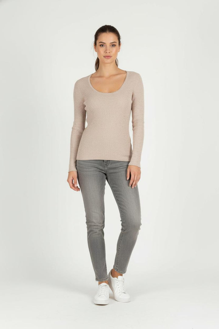 Pull Fin Beige - Taille S/36 de la marque Grace & Mila | PARAD84424 - Vendu par Paradigme - Image 1
