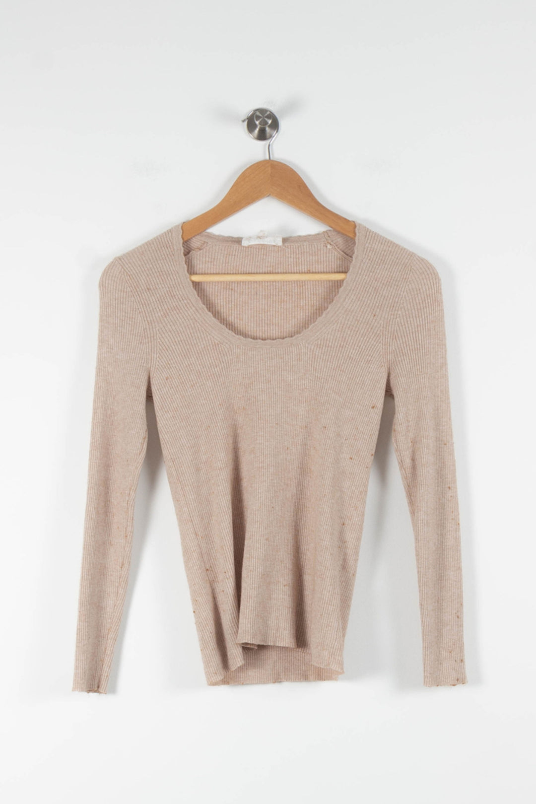 Pull Fin Beige - Taille S/36 de la marque Grace & Mila | PARAD84424 - Vendu par Paradigme - Image 2