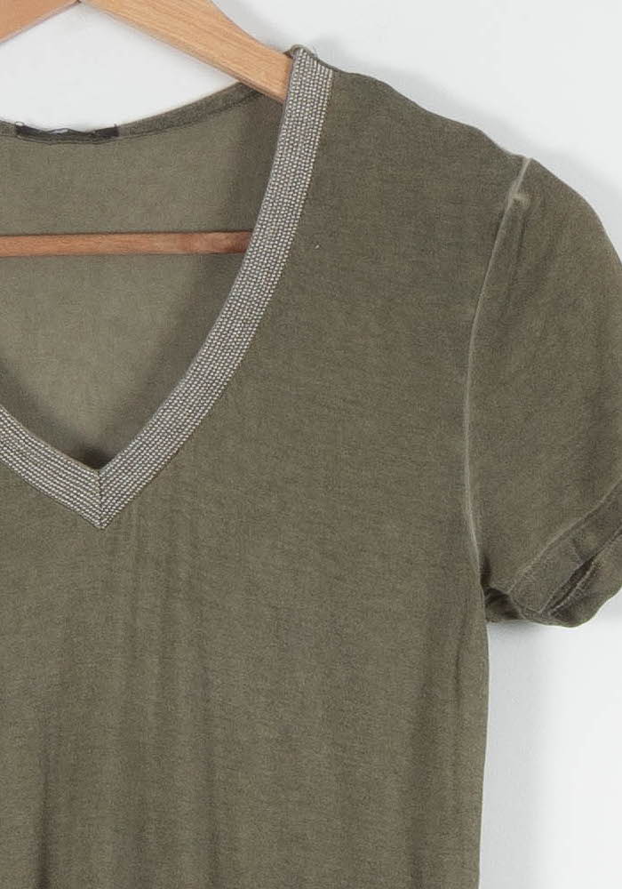 Tee-shirt Vert - Taille S/36 de la marque IKKS | PARAD84428 - Vendu par Paradigme - Image 3