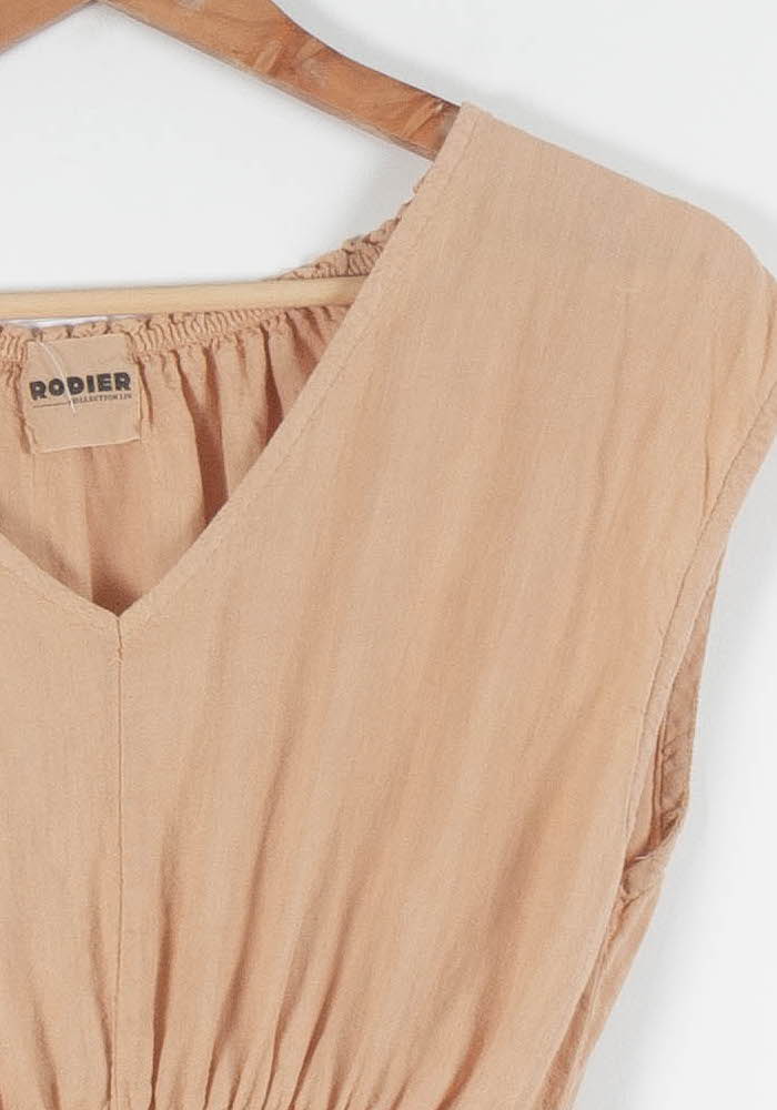 Robe Courte Rose - Taille S/36 de la marque Rodier | PARAD84431 - Vendu par Paradigme - Image 3