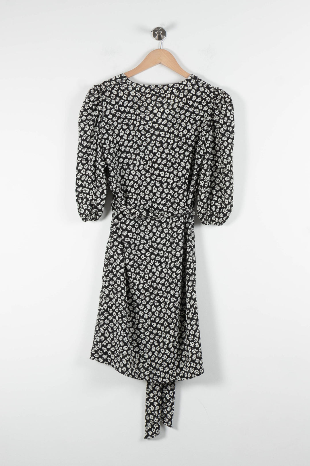 Robe Portefeuille Noire et Blanche - Taille S/36 de la marque Pablo | PARAD84438 - Vendu par Paradigme - Image 4