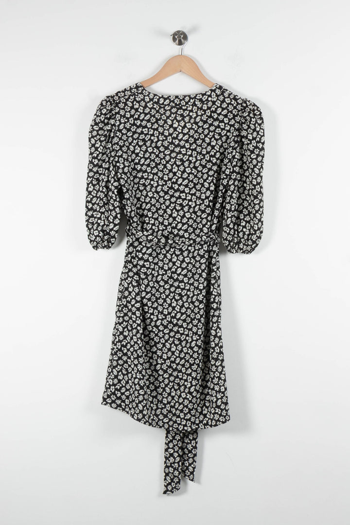 Robe Portefeuille Noire et Blanche - Taille S/36 de la marque Pablo | PARAD84438 - Vendu par Paradigme - Image 4