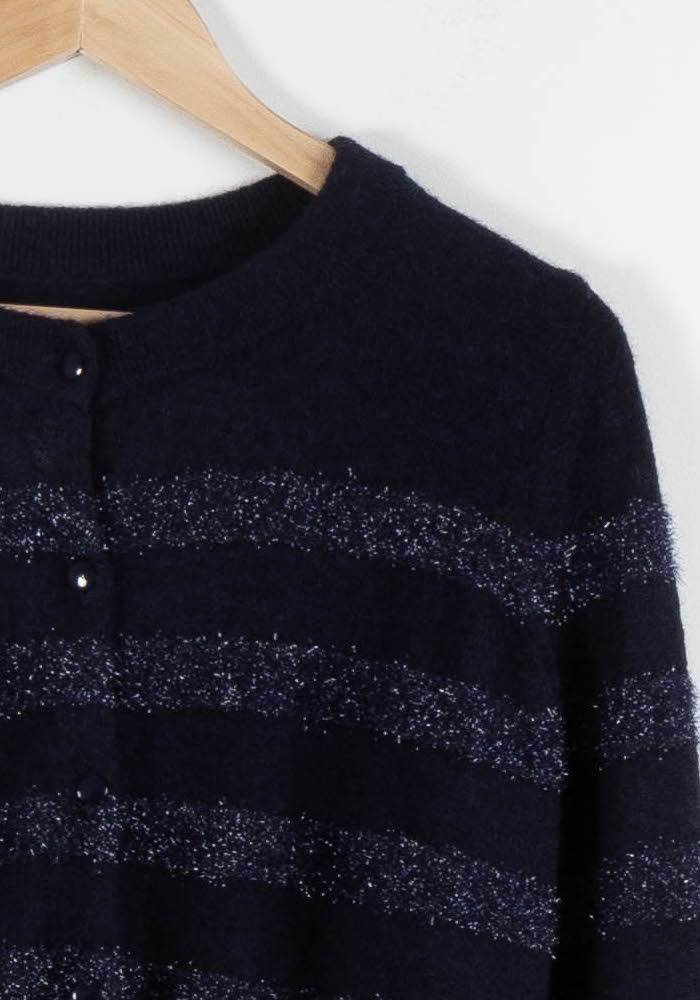 Cardigan Bleu - Taille S/36 de la marque Des petits hauts | PARAD84446 - Vendu par Paradigme - Image 3