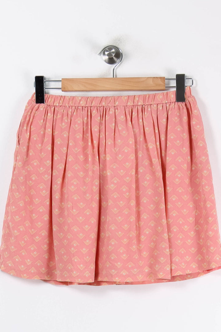 Jupe Courte Rose - Taille M/38 de la marque Des petits hauts | PARAD84449 - Vendu par Paradigme - Image 4