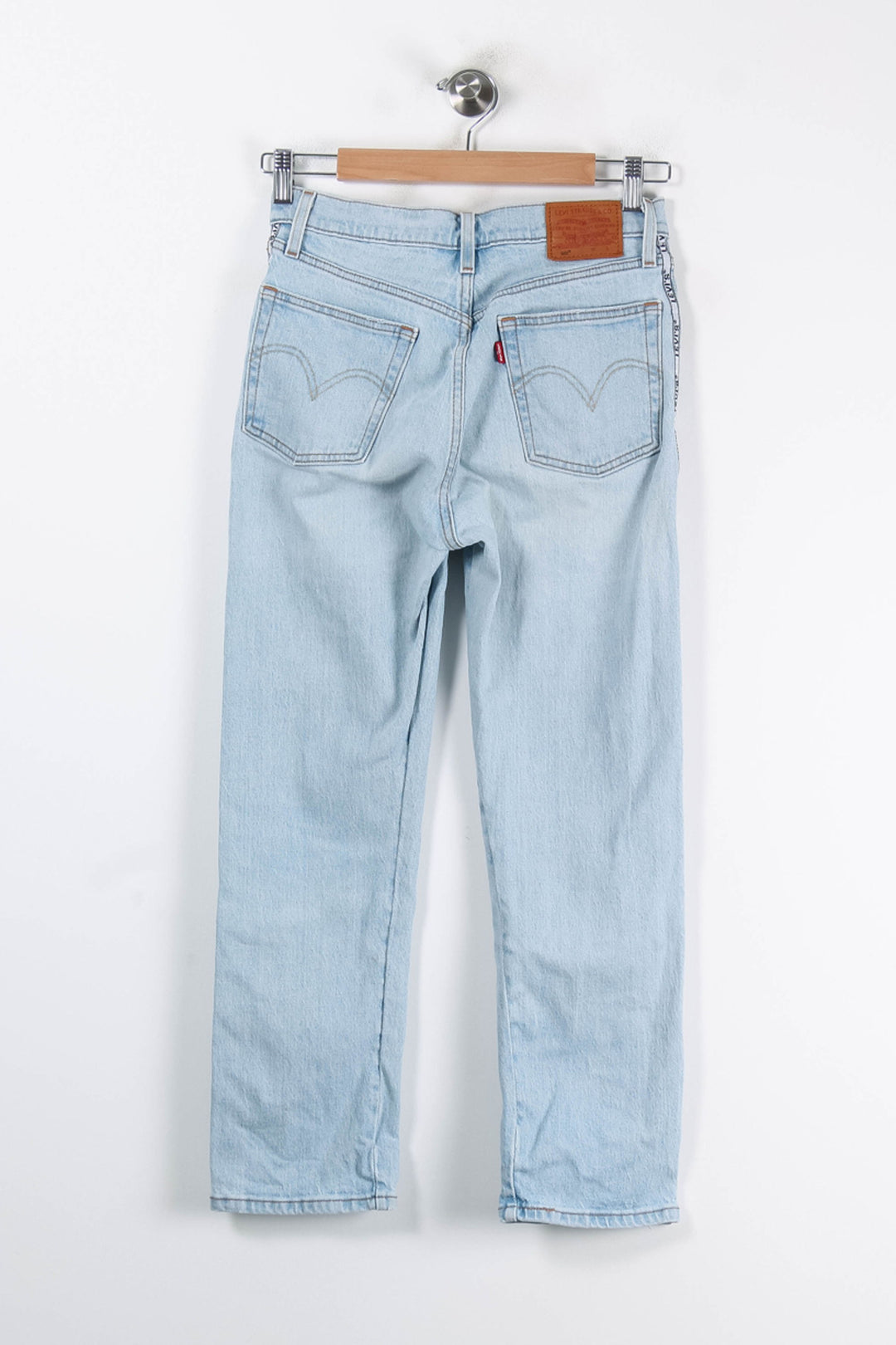 Jean Droit Bleu Clair - Taille S/36 de la marque Levi's | PARAD84458 - Vendu par Paradigme - Image 4