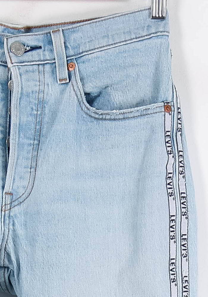 Jean Droit Bleu Clair - Taille S/36 de la marque Levi's | PARAD84458 - Vendu par Paradigme - Image 3