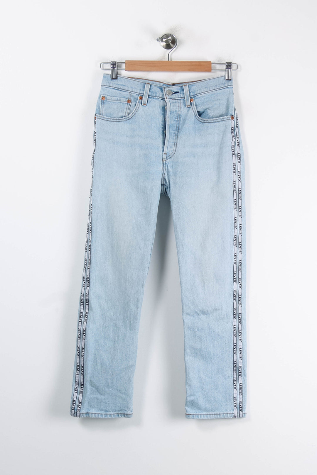 Jean Droit Bleu Clair - Taille S/36 de la marque Levi's | PARAD84458 - Vendu par Paradigme - Image 2