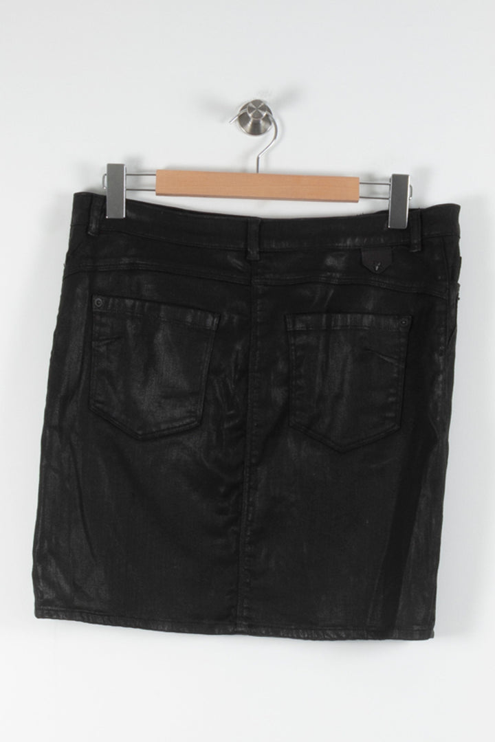 Jupe En Jean Noire - Taille XXL/44 de la marque IKKS | PARAD84468 - Vendu par Paradigme - Image 4