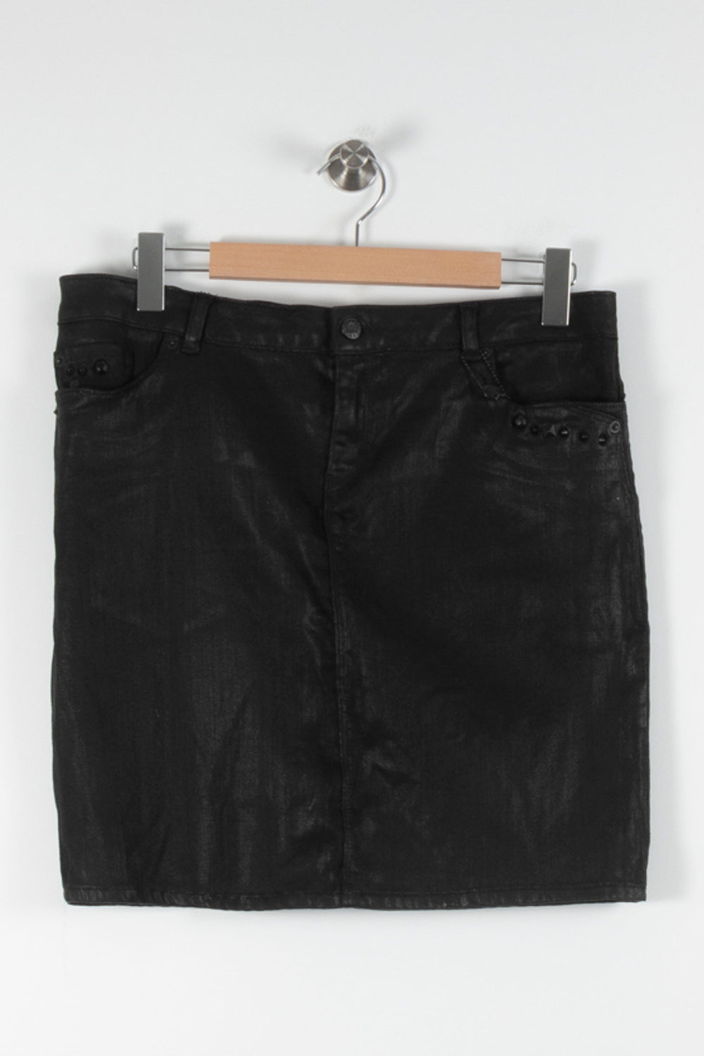 Jupe En Jean Noire - Taille XXL/44 de la marque IKKS | PARAD84468 - Vendu par Paradigme - Image 2