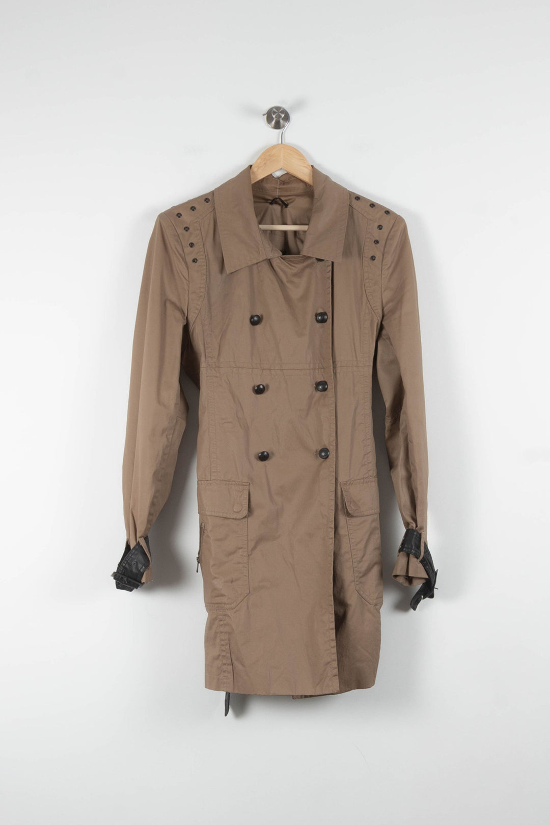 Trench Marron - Taille XXL/44 de la marque IKKS | PARAD84469 - Vendu par Paradigme - Image 2