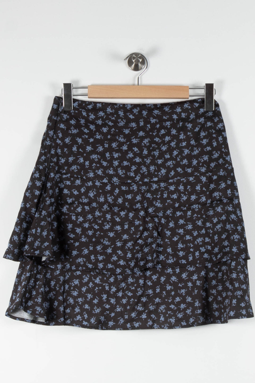 Jupe Volantée Noire et Bleue - Taille M/38 de la marque Imprevu | PARAD84482 - Vendu par Paradigme - Image 4