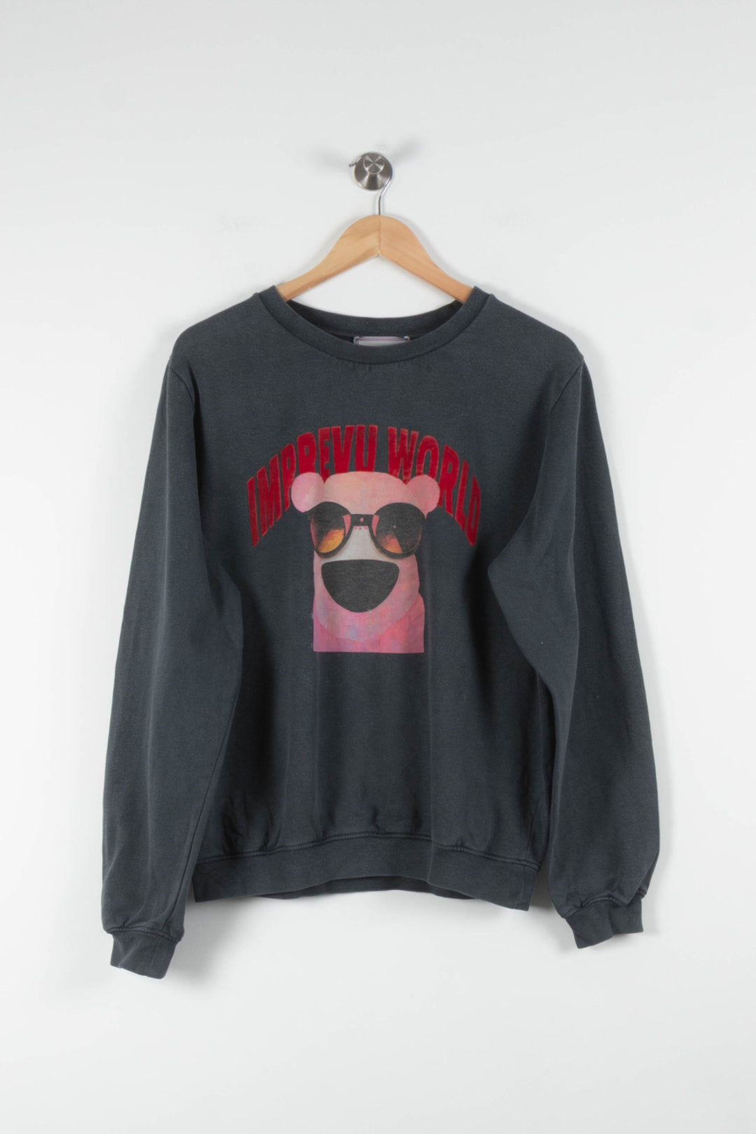 Sweatshirt Gris - Taille M/38 de la marque Imprevu | PARAD84483 - Vendu par Paradigme - Image 2