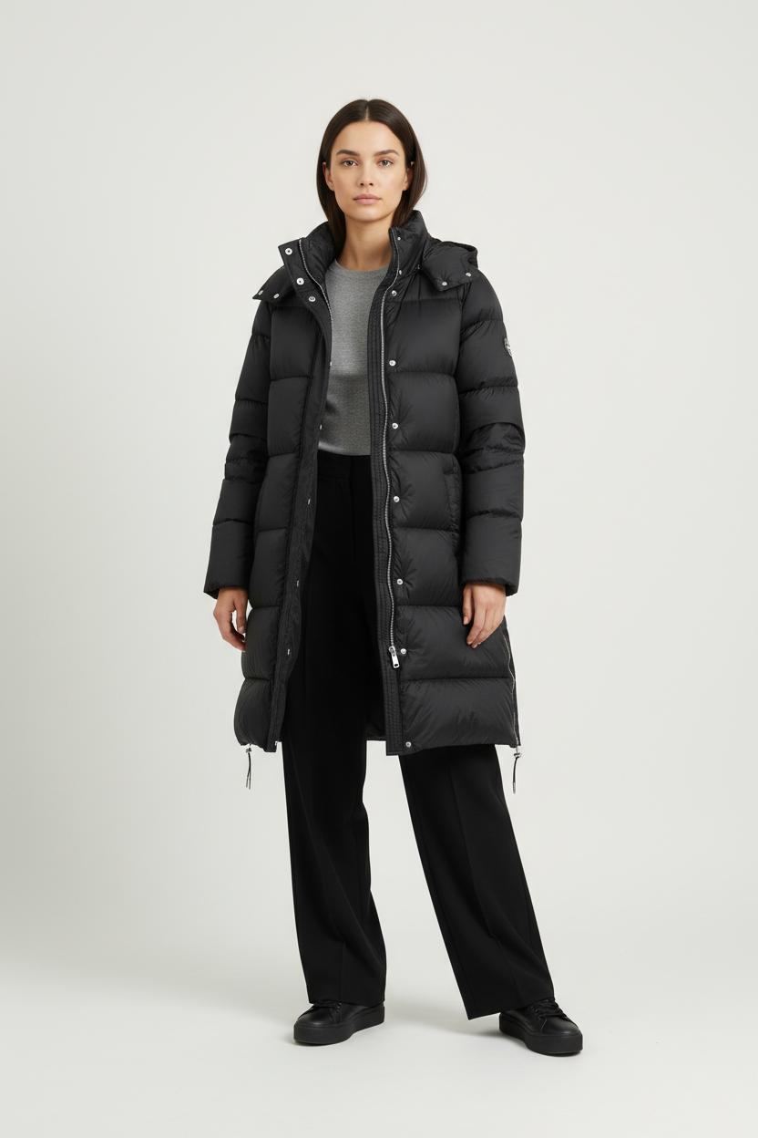 Doudoune Noire - Taille S/36 de la marque Claudie Pierlot | PARAD84486 - Vendu par Paradigme - Image 1