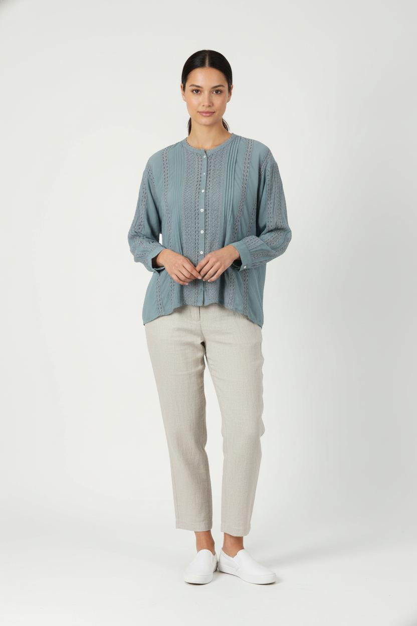 Blouse Bleue - Taille M/38 de la marque Stella Forest | PARAD84492 - Vendu par Paradigme - Image 1