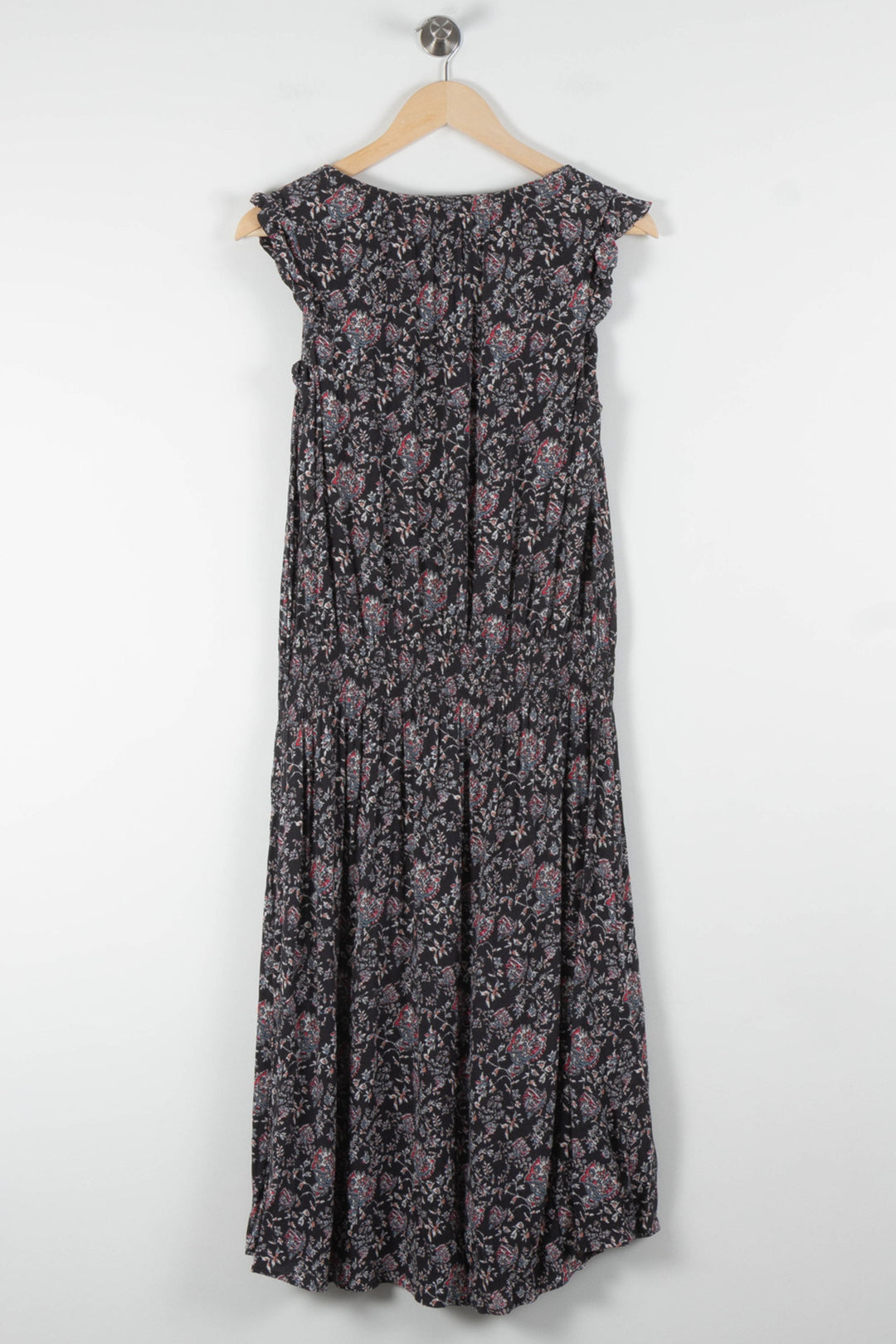 Robe Longue Noire et Fleurie - Taille L/40 de la marque Comptoir des Cotonniers | PARAD84495 - Vendu par Paradigme - Image 4