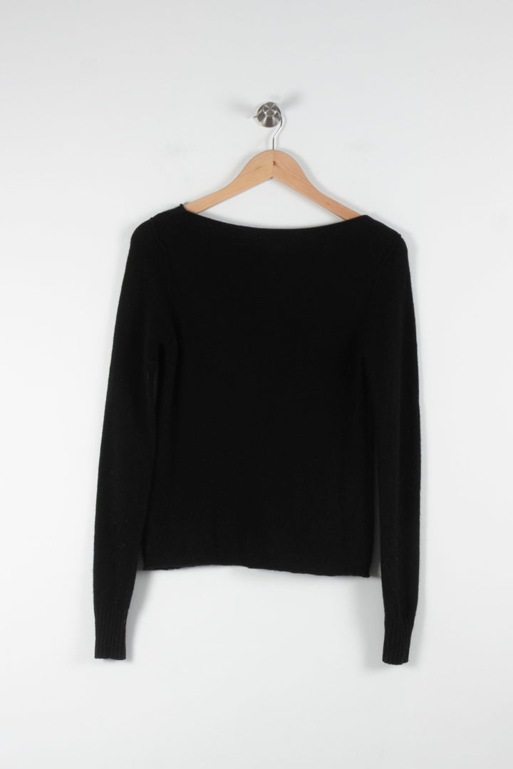 Pull Noir - Taille L/40 de la marque American Vintage | PARAD84496 - Vendu par Paradigme - Image 4