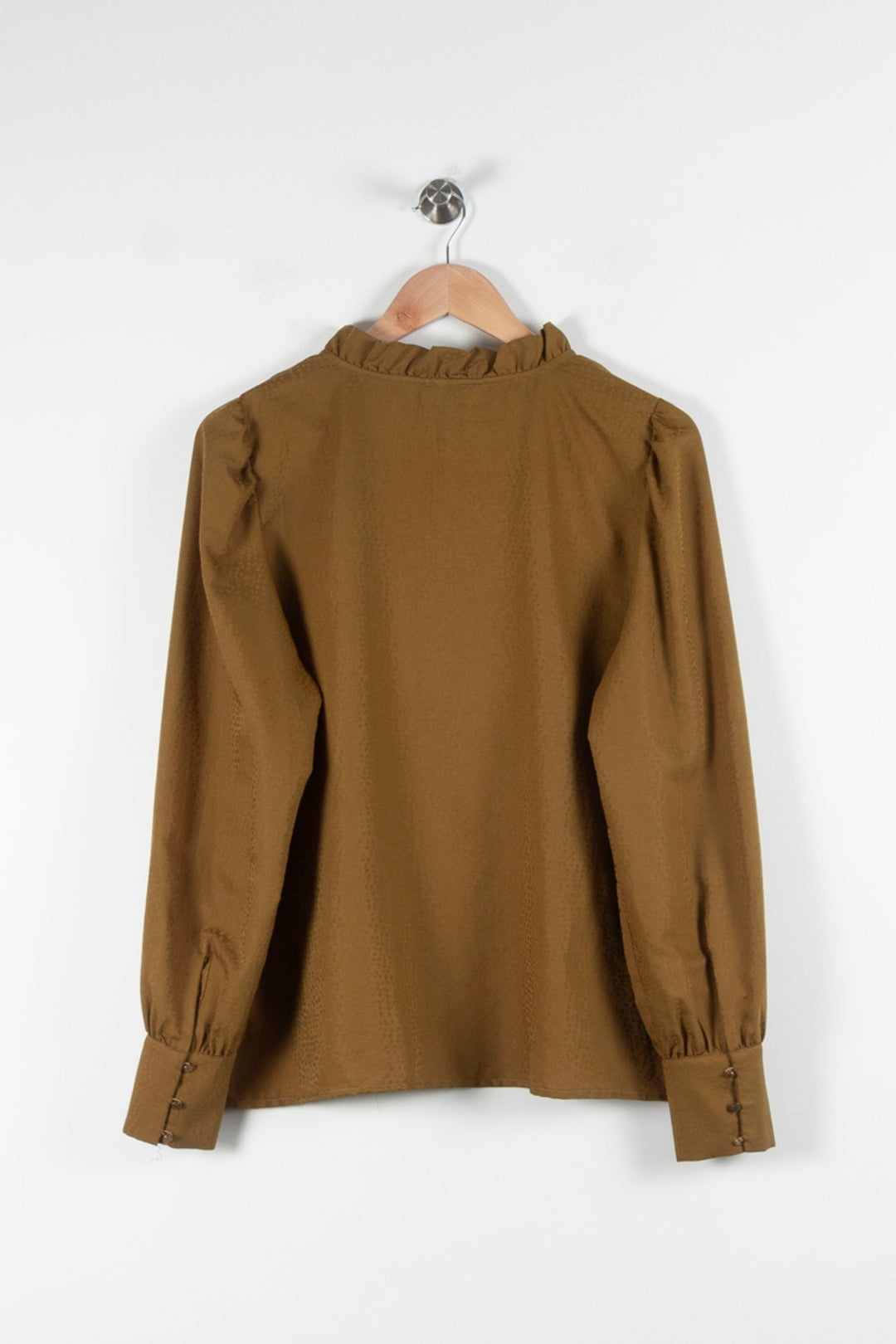 Blouse Marron - Taille XXL/44 de la marque Caroll | PARAD84502 - Vendu par Paradigme - Image 4