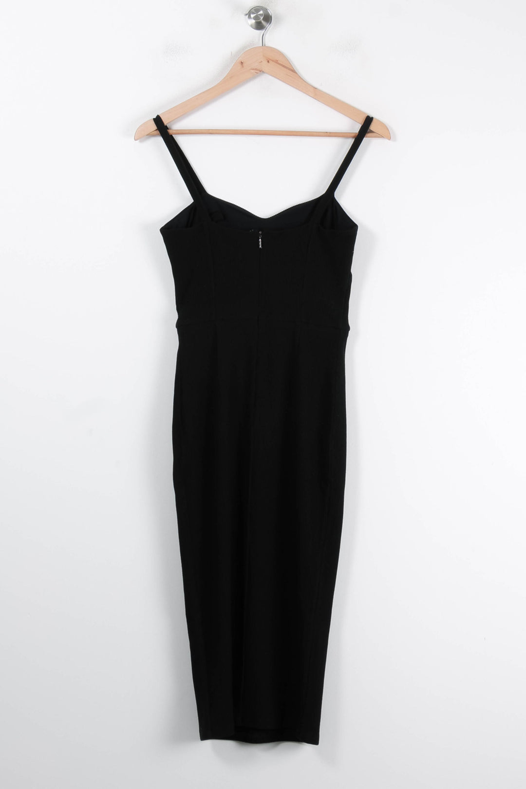 Robe Longue Noire - Taille M/38 de la marque Max Mara | PARAD84514 - Vendu par Paradigme - Image 4
