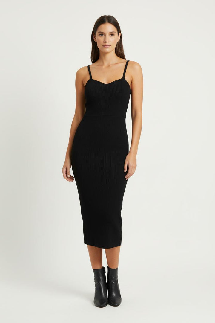 Robe Longue Noire - Taille M/38 de la marque Max Mara | PARAD84514 - Vendu par Paradigme - Image 1