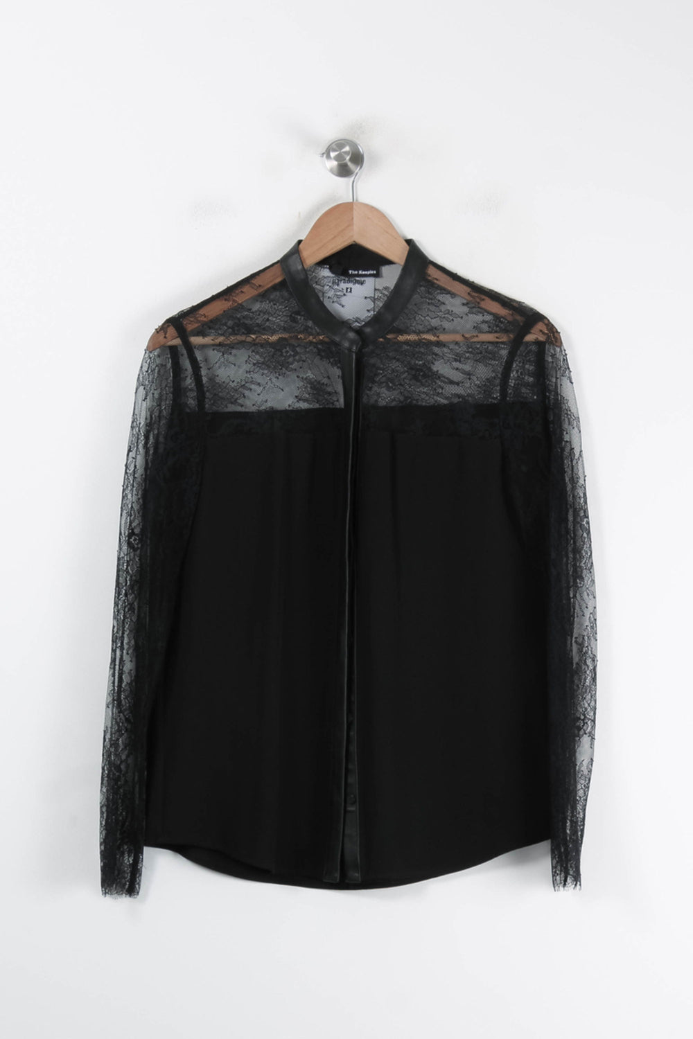 Blouse Noire - Taille M/38 de la marque The Kooples | PARAD84521 - Vendu par Paradigme - Image 2