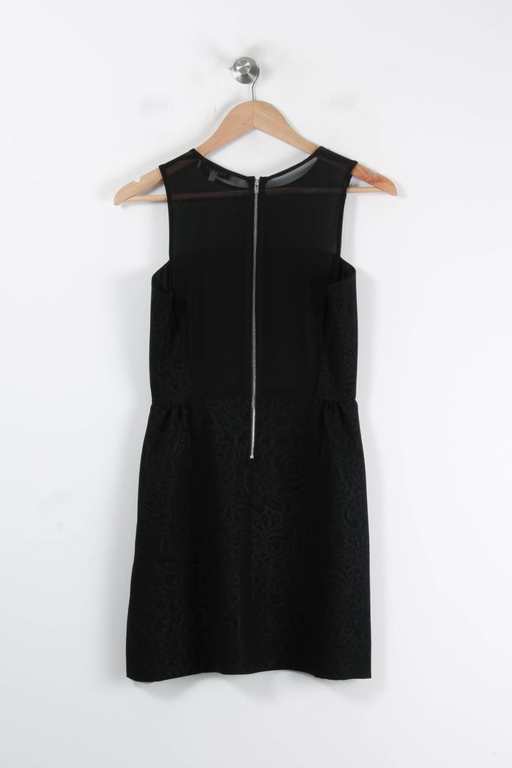 Robe Courte Noire - Taille S/36 de la marque Sandro | PARAD84524 - Vendu par Paradigme - Image 4