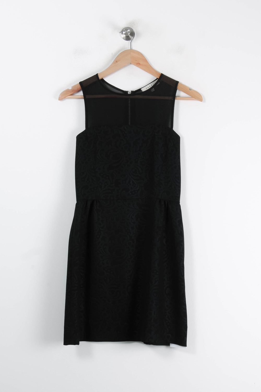 Robe Courte Noire - Taille S/36 de la marque Sandro | PARAD84524 - Vendu par Paradigme - Image 2