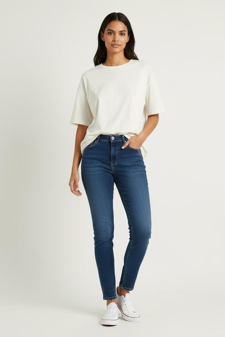 Jean Bleu - Taille S/36 de la marque Maison 123 | PARAD84525 - Vendu par Paradigme - Image 1