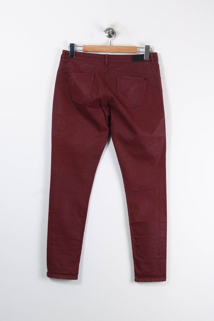 Jean Bordeaux - Taille L/40 de la marque One Step | PARAD84528 - Vendu par Paradigme - Image 4