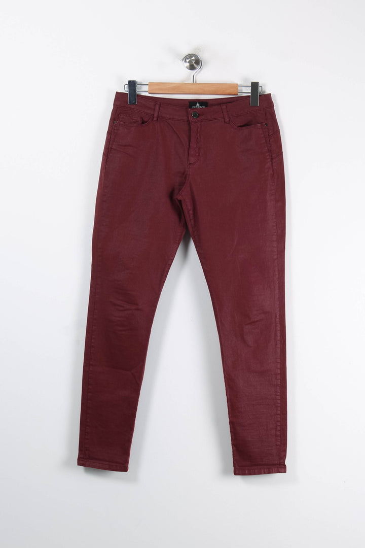 Jean Bordeaux - Taille L/40 de la marque One Step | PARAD84528 - Vendu par Paradigme - Image 2