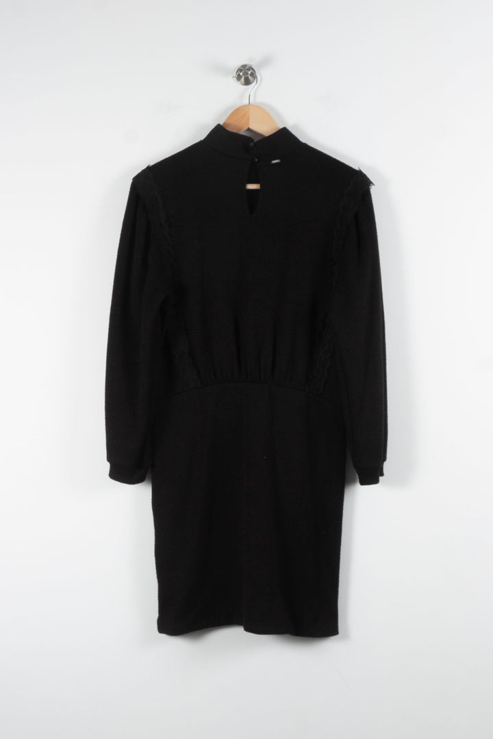 Robe Midi Noire - Taille XL/42 de la marque IKKS | PARAD84534 - Vendu par Paradigme - Image 4