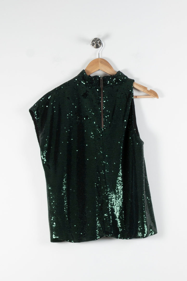 Débardeur Vert - Taille XL/42 de la marque IKKS | PARAD84535 - Vendu par Paradigme - Image 4