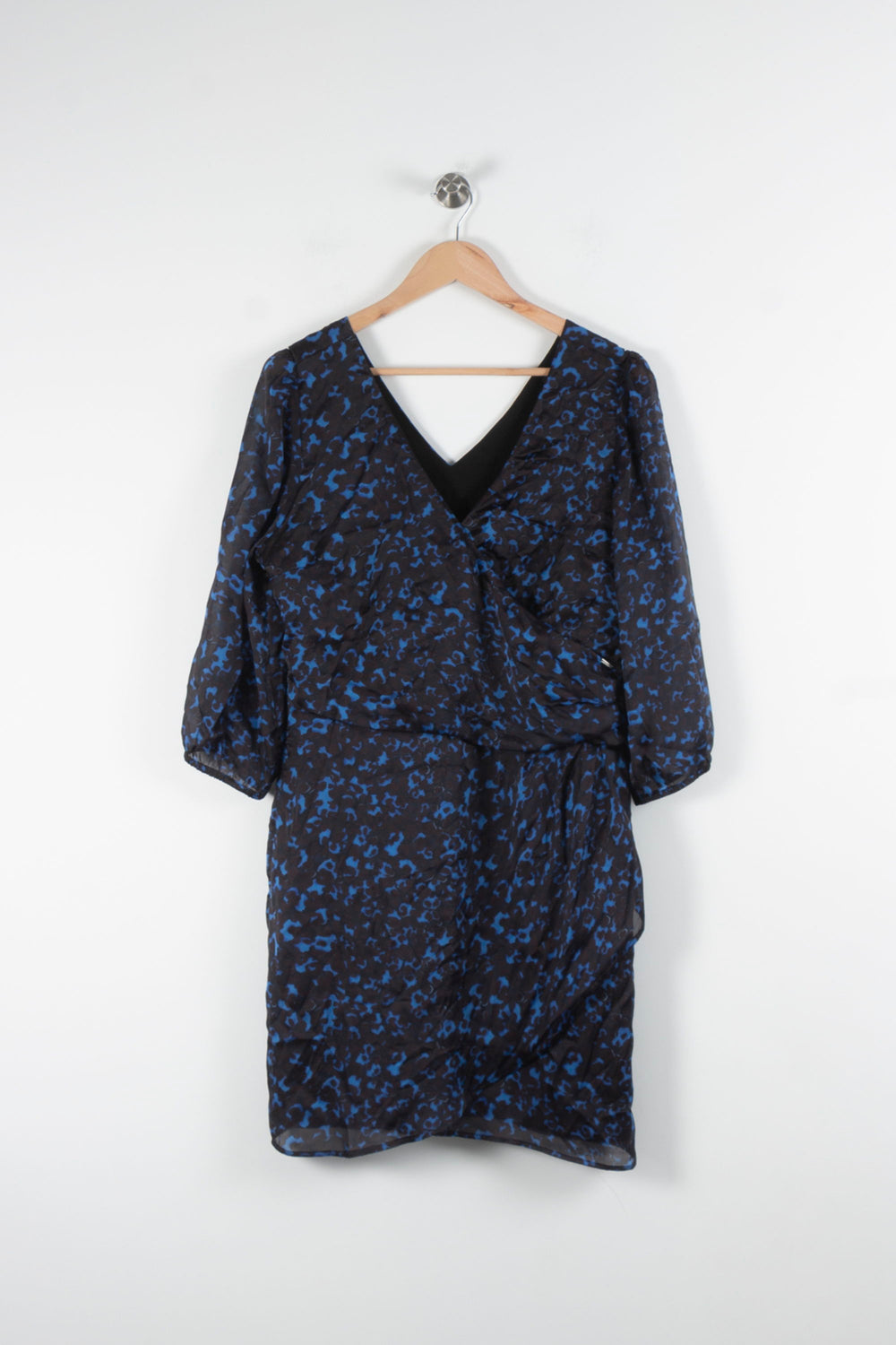 Robe Portefeuille Bleu et Noir - Taille XL/42 de la marque IKKS | PARAD84543 - Vendu par Paradigme - Image 2