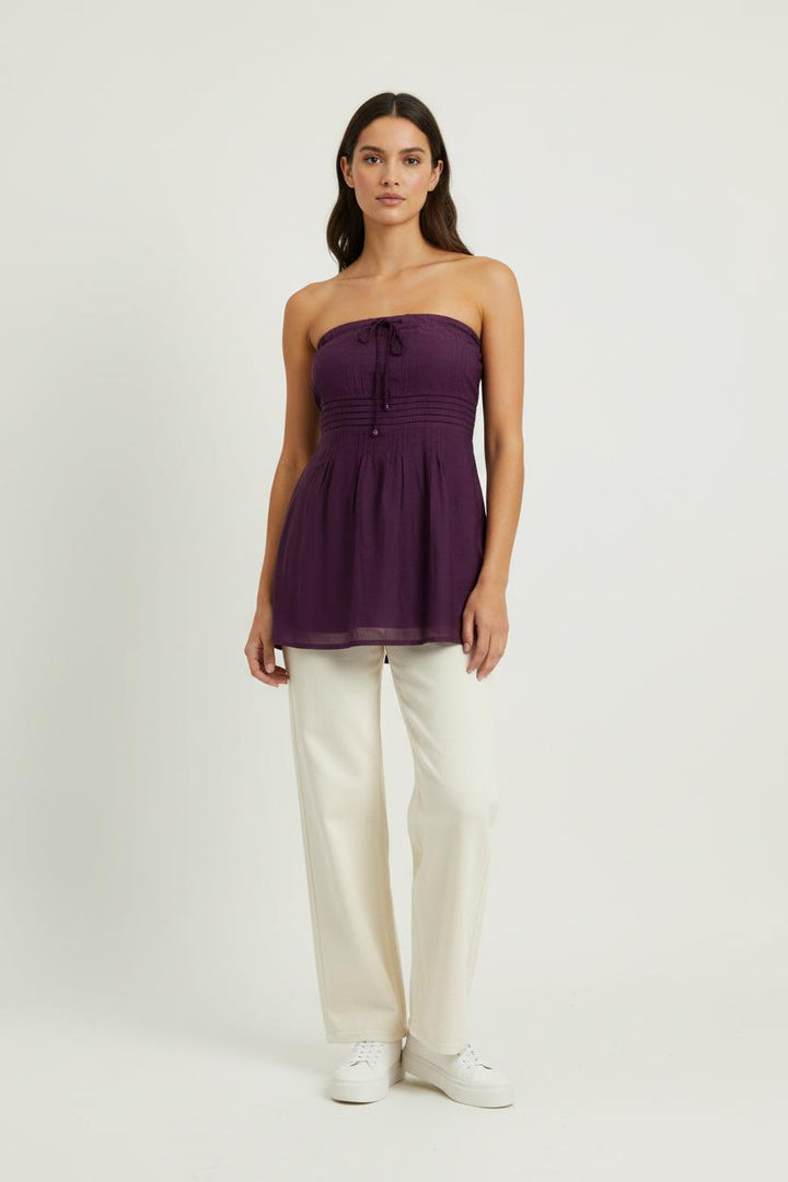 Robe Courte Violette - Taille L/40 de la marque Sessùn | PARAD84550 - Vendu par Paradigme - Image 1
