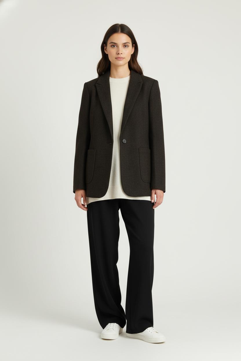 Blazer Marron - Taille S/36 de la marque La Petite Etoile | PARAD84562 - Vendu par Paradigme - Image 1