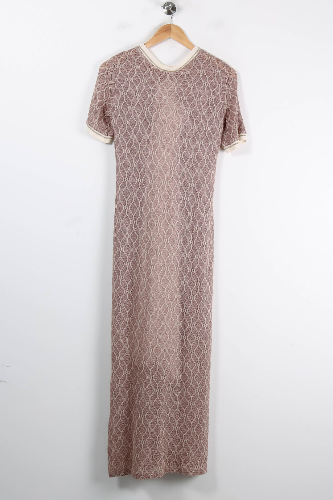 Robe Longue Beige et Blanc - Taille XS/34 de la marque Imprevu | PARAD84567 - Vendu par Paradigme - Image 4