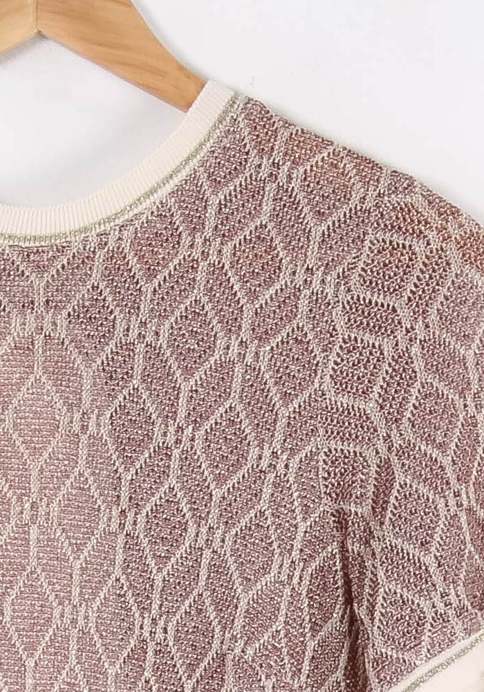 Robe Longue Beige et Blanc - Taille XS/34 de la marque Imprevu | PARAD84567 - Vendu par Paradigme - Image 3