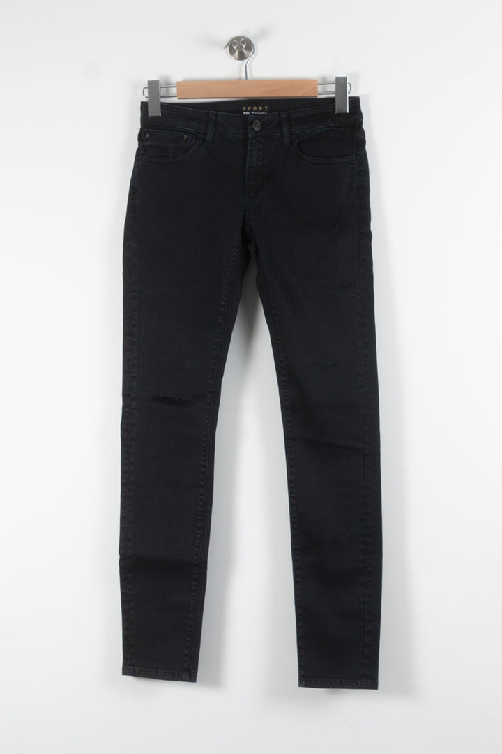Jean Skinny Noir - Taille M/38 de la marque The Kooples - Sport | PARAD84573 - Vendu par Paradigme - Image 2