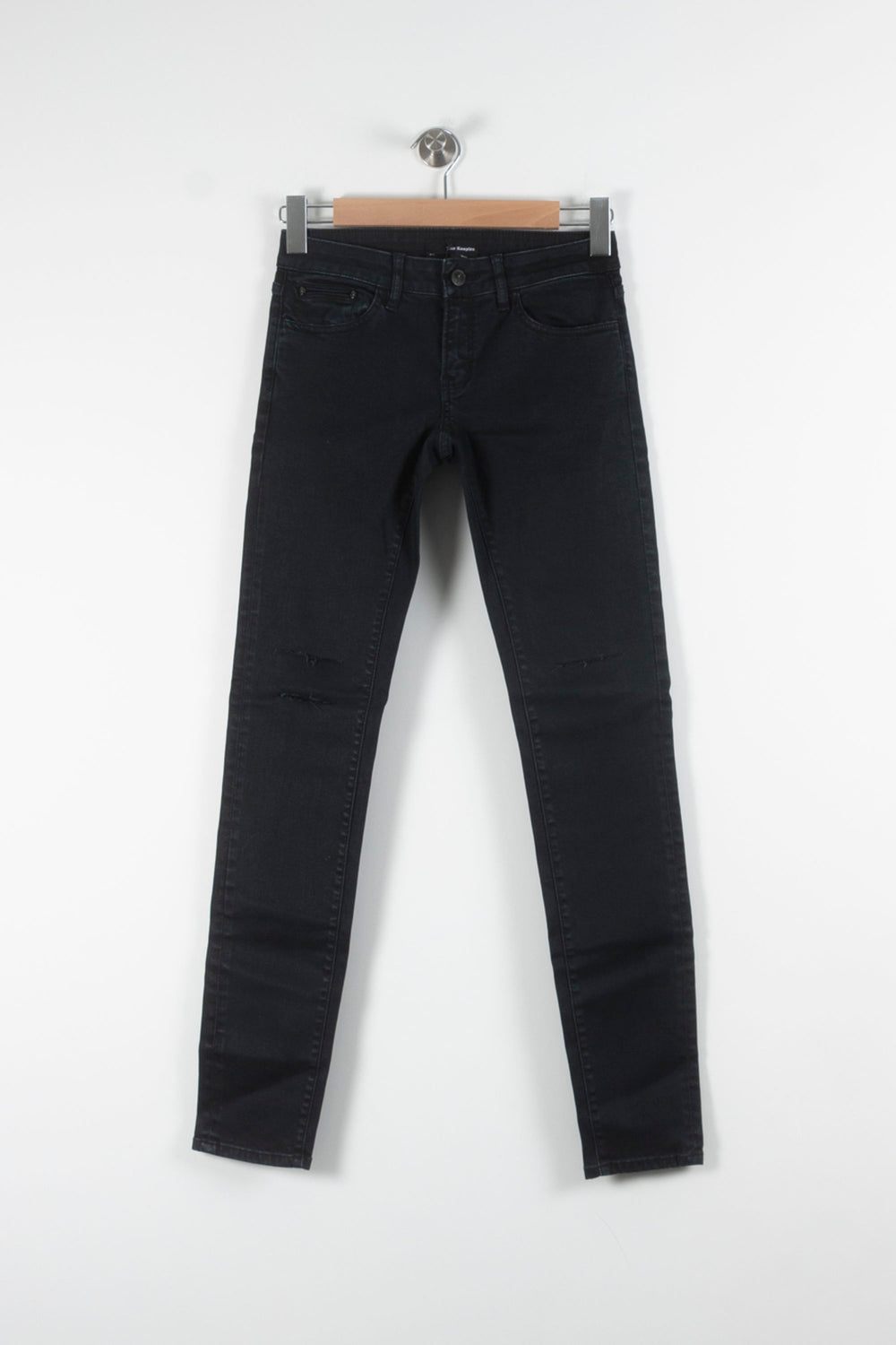 Jean Skinny Noir - Taille S/36 de la marque The Kooples | PARAD84576 - Vendu par Paradigme - Image 2