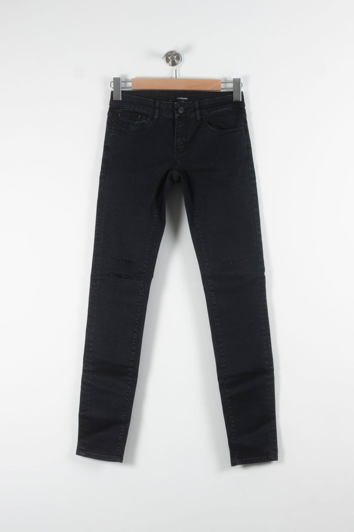 Jean Skinny Noir - Taille S/36 de la marque The Kooples | PARAD84576 - Vendu par Paradigme - Image 2