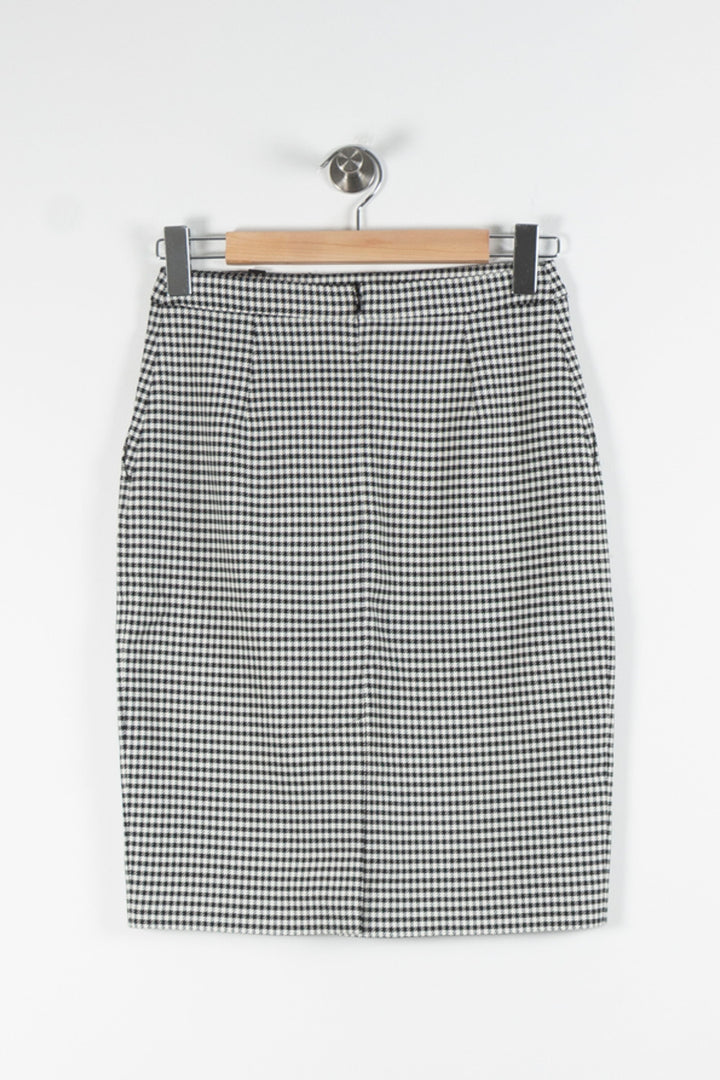 Jupe Crayon Noire et Blanche - Taille S/36 de la marque Claudie Pierlot | PARAD84578 - Vendu par Paradigme - Image 4