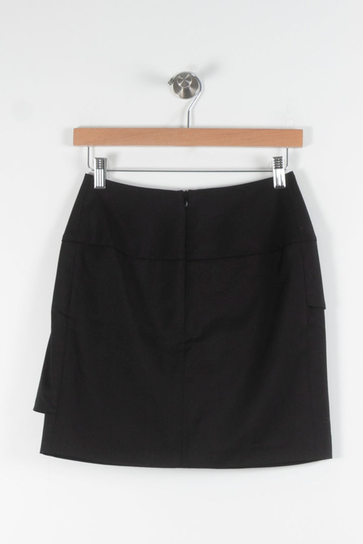 Jupe Volantée Noire - Taille S/36 de la marque The Kooples | PARAD84579 - Vendu par Paradigme - Image 4