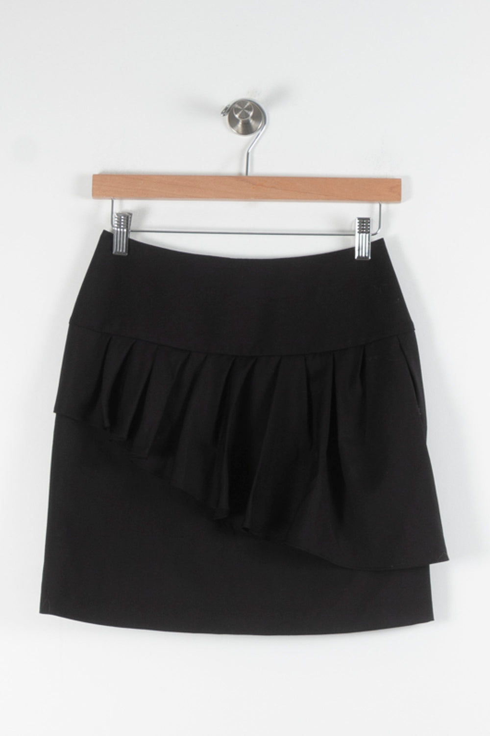 Jupe Volantée Noire - Taille S/36 de la marque The Kooples | PARAD84579 - Vendu par Paradigme - Image 2