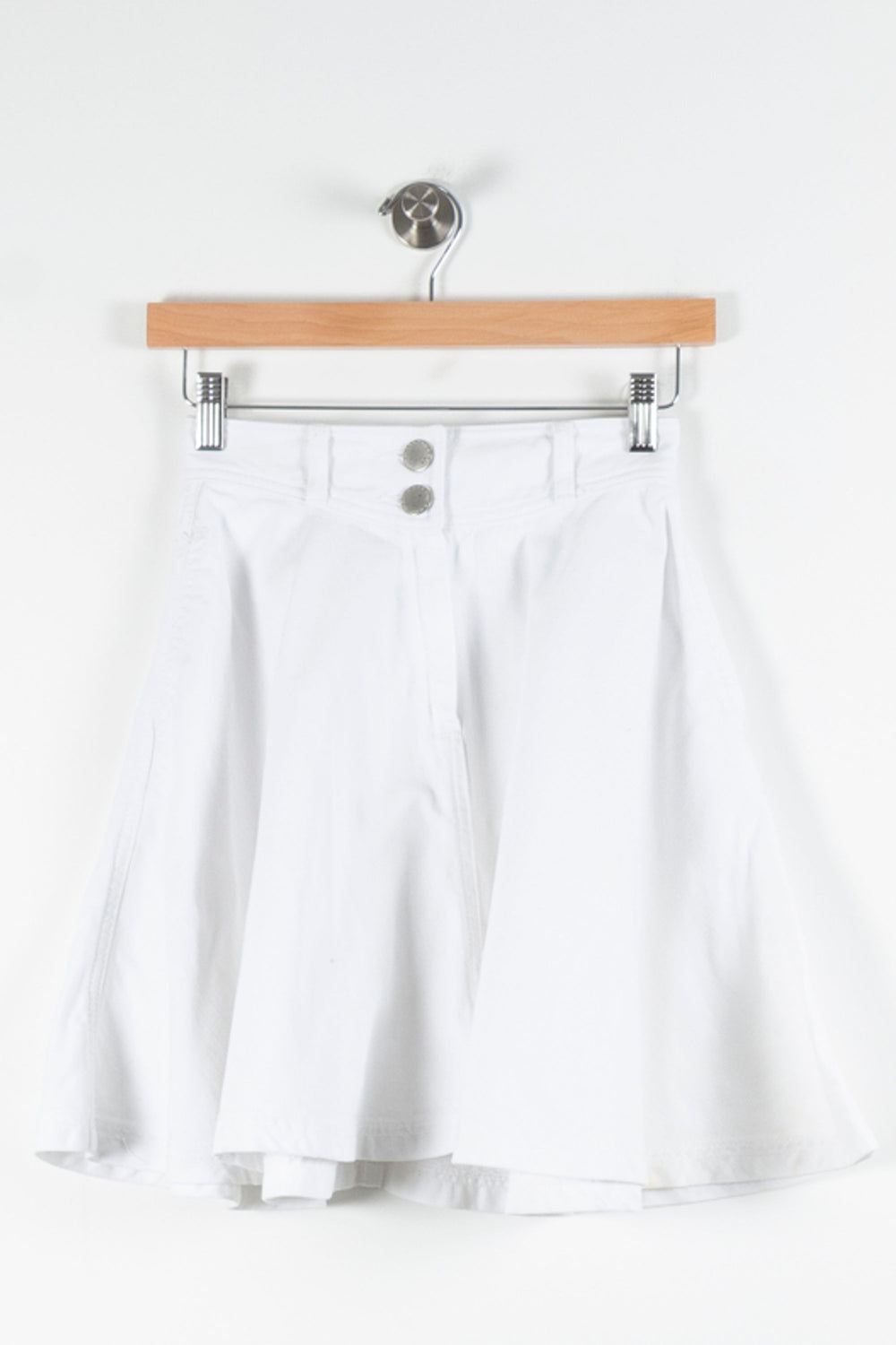 Jupe Évasée Blanche - Taille XS/34 de la marque Maje | PARAD84584 - Vendu par Paradigme - Image 2