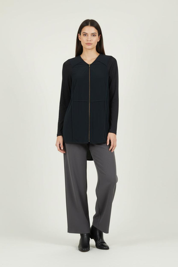Chemise Noire - Taille S/36 de la marque The Kooples - Sport | PARAD84585 - Vendu par Paradigme - Image 1