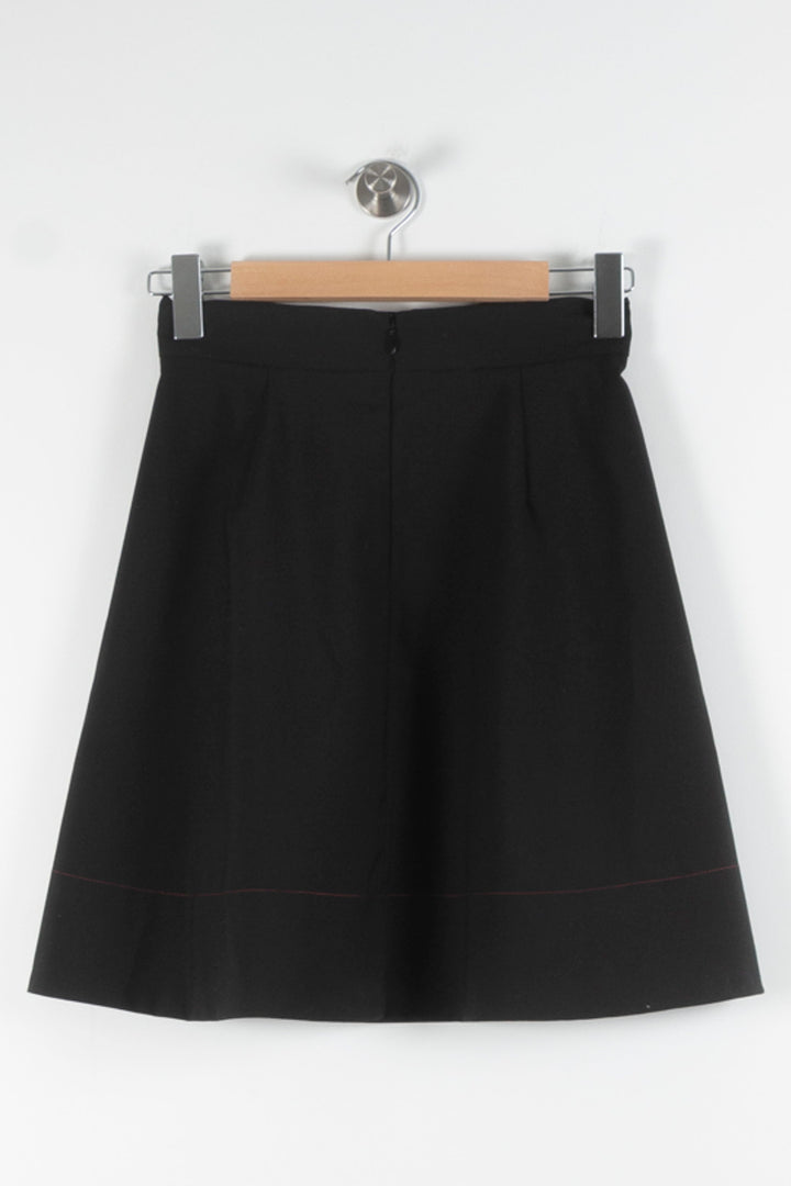 Jupe Trapèze Noire - Taille S/36 de la marque Claudie Pierlot | PARAD84586 - Vendu par Paradigme - Image 4